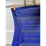 Guess Y2k  By Marciano Blue Shimmery Bandage Dress XS Stretchy Bodycon Cocktail Photo 5