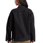 JustFab Oversized Denim Jacket Size 2Xl NW Detailed Tag. Photo 1