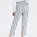 American Eagle ✨  Women White High-Waisted Paperbag Tapered Pant✨ Photo 6