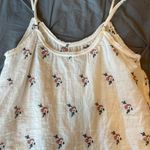 Abercrombie & Fitch White Linen Top Photo 1