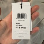 Reiss NWT Maya Open Front Blazer in Beige Size US4 Photo 8