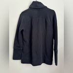 Lululemon  athletica Tunic sweater women's size 10 black funnel neck Photo 1