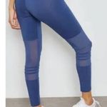 Adidas  Active Tights With Mesh Blue Leggings Athletic Yoga Running Womens Size S Photo 1