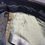 Rafaella  Weekend Jeans Womens 6 Blue Dark Wash‎ Wide Leg Stretch Cropped Casual Photo 5