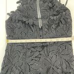 Bardot  Size 4 XS Gemma Kara Halter Lace Sheath Dress Black Knee Length LBD Event Photo 15