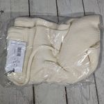 We Wore What  XS Pull‎ On Sweater Short Chunky Cozy Stitch Zel Ivory Knit Photo 6