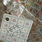 Hippie Rose Shirred Smock Tank Top Floral Cropped Length Ivory Multi Size S NWT Photo 9