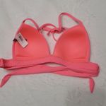 Aerie 🆕️  Triangle Bikini Top Neon Pink Photo 2