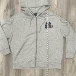 Eddie Bauer  EB Retro Logo Graphic Full-Zip Hoodie Sweatshirt Gray Size XL Photo 2