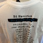 30 ED SHEERAN Divided World Tour Concert Shirt Blue White Medium Photo 2