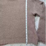 Gentle Fawn  Collection Soft Bell Sleeve Slouch Turtleneck Knit Sweater Blush Photo 3
