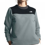 The North Face  Grey Fleece Lined Mid Layer‎ Pullover Top LARGE Gorpcore Casual Photo 0