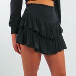 fab'rik Black ruffle skirt Photo 1