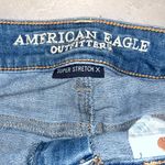 American Eagle AEO Skinny Bermuda Distressed Jean Shorts Photo 4