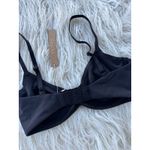 SKIMS  Fits Everybody Unlined Demi Bra Onyx Size 32D Photo 4