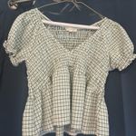 LA Hearts  V-Neck Babydoll Top Photo 2