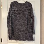 Ellen Tracy  Purple Tunic Scoop Neck Sweater XL Photo 2