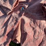 White House | Black Market Pink Velvet One Button Blazer Jacket Photo 3