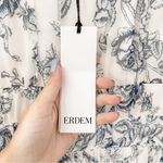 NEW Erdem Rick Toile De Jouy Silk Voile Gown Floral Dress Size 4 Photo 4