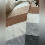 Staccato Turtleneck Sweater Neutral Colors Oversized Sz M GUC Photo 4