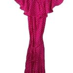 Eberjay Eberjey Royal Ikat Elana Dress In Beetroot Size S Photo 0