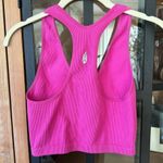 FP Movement Free Throw Crop Tank Top sports bra ribbed tropical barbie pink Size M Photo 3