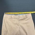 Talbots Cream Zip Fly Flat Front Pockets Casual Capri Pants Women's Size 6P Photo 8
