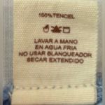 Hem & Thread  S Chambray Raw Hem Pocketed Peasant Dress Photo 4