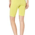 Free People Movement Women's High Rise Biker Baby Shorts Size Small Key Lime Green Photo 0