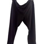 Lululemon  3/4 Length Crop Leggings Black Mesh Panelling Photo 0