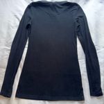CAbi  Black Long Sleeve Tee Size XS Photo 2