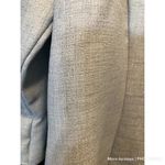 Leslie Fay Blouse Shirt Jacket Blue Size 16P Bell Sleeve formal office church Photo 5