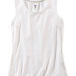 Title Nine  Womens Vibe White Athletic Tank Top Size L Photo 0