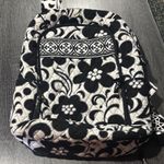 Vera Bradley  Floral Black and White Women's Backpack Photo 0