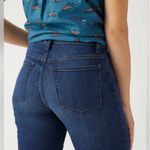 Duluth Women’s Daily Denim High Rise Relaxed Straight Leg Jeans Dark Wash NEW Blue Size 16 Photo 12