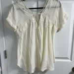 Davi & Dani Vici  love always lace top in cream Photo 6
