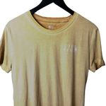 Victoria's Secret Pink T Shirt Bleached Hombre Style Graphic Tee Cotton Yellow S Photo 0