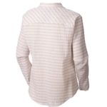 Mountain Hardwear  Women's Cream Striped Button-Down Shirt Size 10 Photo 1
