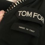 Tom Ford  Black Long Sleeve Backless Dress Photo 7