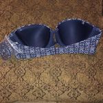 Aerie  strapless bikini blue top, strings 34C Photo 1