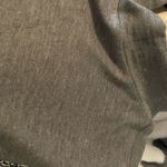 Ann Taylor  Gray Knit Top with houndstooth Lantern Sleeves Photo 4