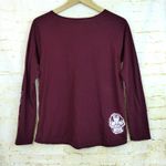 Chronic Clothing Chronic Cellars Shirt Women M Burgundy LS Graphic Logo Skull Red Size M Photo 2