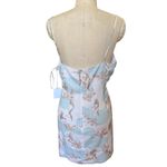 NWT Song of Style Ladies Willow Print Mini Slip Dress Size XXL Blue Photo 4