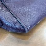 Coach Women's Swagger Carryall Pebble Leather Satchel Bag Oxblood Maroon Photo 5