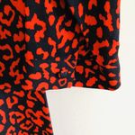 ZARA  Red & Black Animal Print Dress - S Photo 7