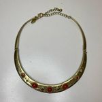 Chico's TWO Light Gold Tone Short Necklaces Costume Jewelry Bundle Chico’s & Lia Sophia Photo 1