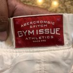 Abercrombie & Fitch Vintage Y2K Gym Issue Micro Mini Skirt Small White Pink Photo 2