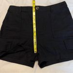 Love Tree  Black Cotton Shorts Patch Pockets Size Large 2.5” Inseam Photo 6