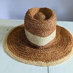 Billabong State of Mind Burnt Orange Multi Straw Fedora Hat – Beach Sun Hat Photo 3