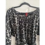 5/48 Women's Medium Black Tie Waist Dress Travel Corpcore Long Sleeve Photo 1